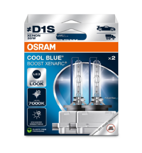 COPPIA D1S OSRAM XENARC COOL BLUE BOOST 7000K 66140CBB-HCB
