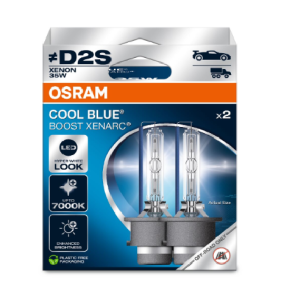 COPPIA D2S OSRAM XENARC COOL BLUE BOOST 7000K 66240CBB-HCB
