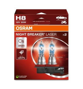 COPPIA H8 NIGHT BREAKER LASER 64212NL