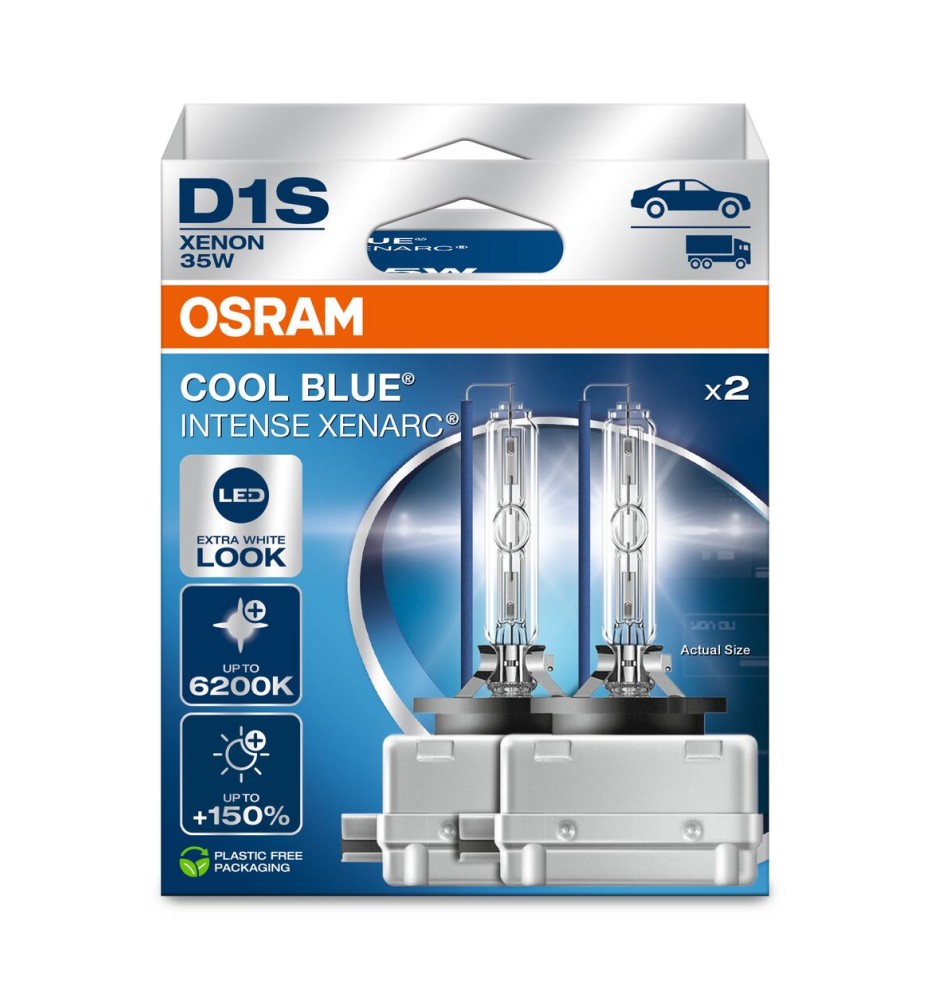 LAMPADA D1S OSRAM XENARC COOL BLUE INTENSE 5500K 66144CBI