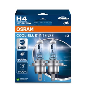 COPPIA H4 OSRAM COOL BLUE INTENSE  NEXT GEN 5000K 64193CBN