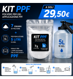 7GR FORMULA IN POLVERE PER 5 LITRI GEL APPLICATIVO PPF E WINDOW TINT