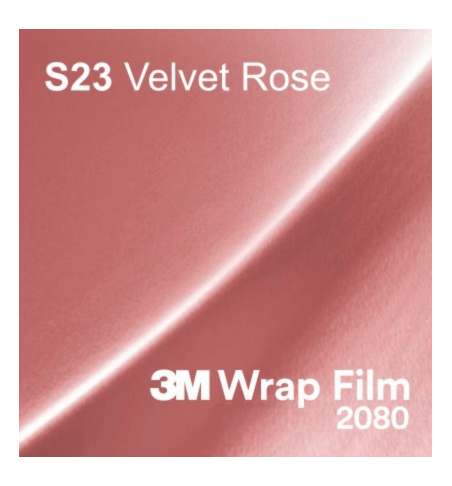 PELLICOLA  WRAPPING 3M 2080 S23 VELVET ROSE