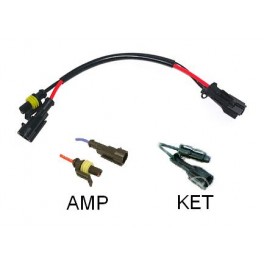 ADATTATORE CAVO AMP - KET CONVERSIONE ATTACCO LAMPADA XENON