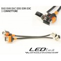 CAVO CONNETTORE D1S D1R D1C D3S D3R D3C HID XENON