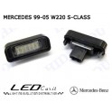 PLAFONIERA TARGA LED NO ERRORE MERCEDES MERCEDES MERCEDES 99-05 