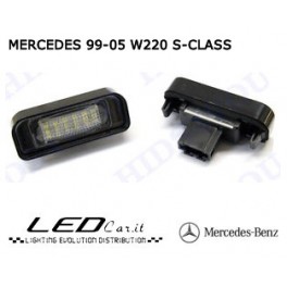 PLAFONIERA TARGA LED NO ERRORE MERCEDES MERCEDES MERCEDES 99-05 