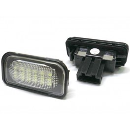 COPPIA PLAFONIERA TARGA LED NO ERRORE MERCEDES MERCEDES MERCEDES X204 GLK