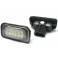 COPPIA PLAFONIERA TARGA LED NO ERRORE MERCEDES MERCEDES MERCEDES X204 GLK