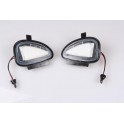 COPPIA PLAFONIERA LUCE LED SPECCHIO RETROVISORE VW GOLF 5